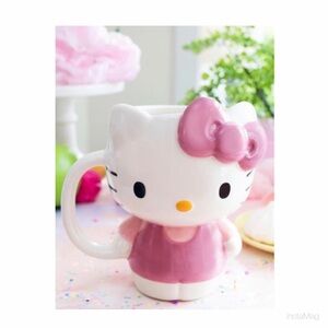 NEW Hello Kitty Full Body Bow Pink Purple 20 oz Tall Mug Cup